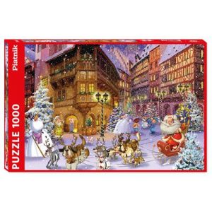 Puzzle: Weihnachtsdorf (1000 Teile)-PIA5546