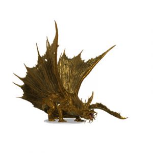 D&D Icons of the Realms: Adult Gold Dragon Premium Figure-WZK96116