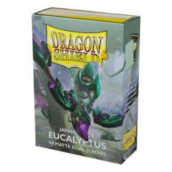 Dragon Shield Japanese size Dual Matte Sleeves - Eucalyptus 'Lehel' (60 Sleeves)-AT-15149