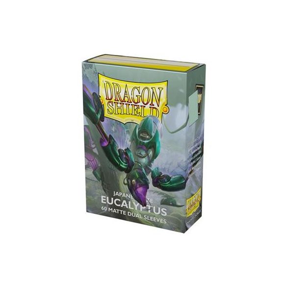 Dragon Shield Japanese size Dual Matte Sleeves - Eucalyptus 'Lehel' (60 Sleeves)-AT-15149