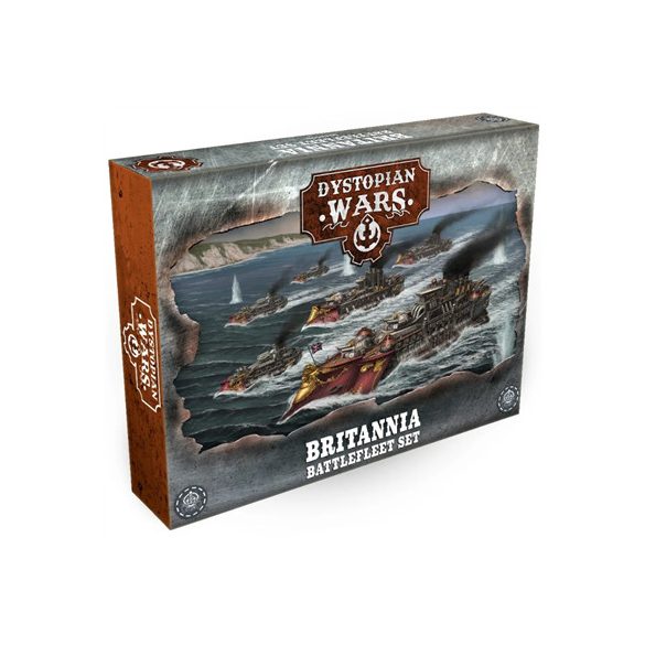 Dystopian Wars: Britannia Battlefleet Set - EN-DWA210001