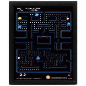 Pac-Man (Maze) - Framed-EPPL71445