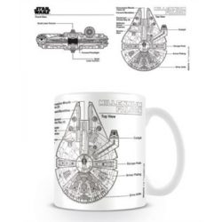 Star Wars (Millennium Falcon Sketch)-MG23478C