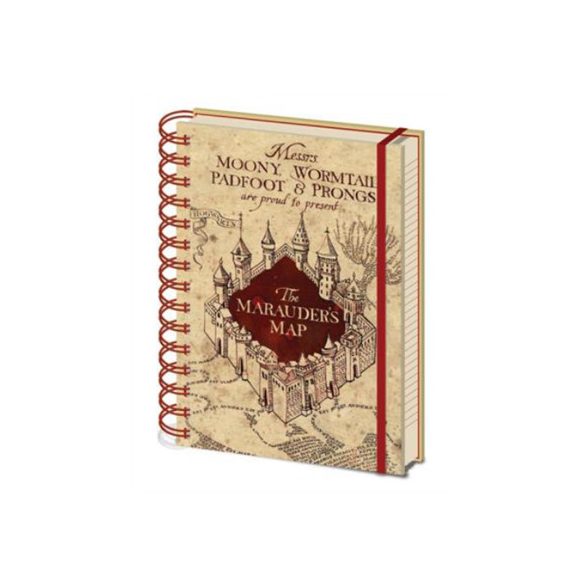 Harry Potter (The Marauders Map) A5 Notebook-SR72325