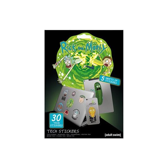 Rick And Morty (Adventures) Tech Stickers-TS7410