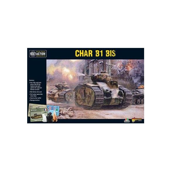 Bolt Action - Char B1 bis (plastic boxset) - EN-402015502