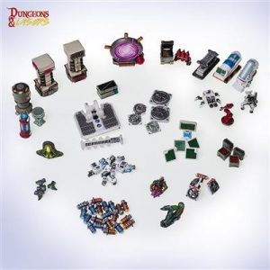 Dungeons & Lasers - Sci-Fi Customization Bits - EN-DNL0016