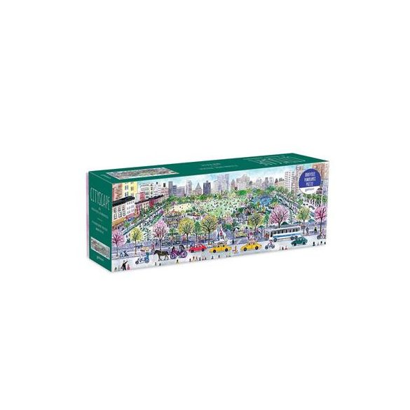 Michael Storrings Cityscape 1000 Piece Panoramic Puzzle-65384
