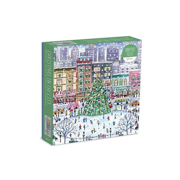 Michael Storrings Christmas in the City 1000 Piece Puzzle-83098