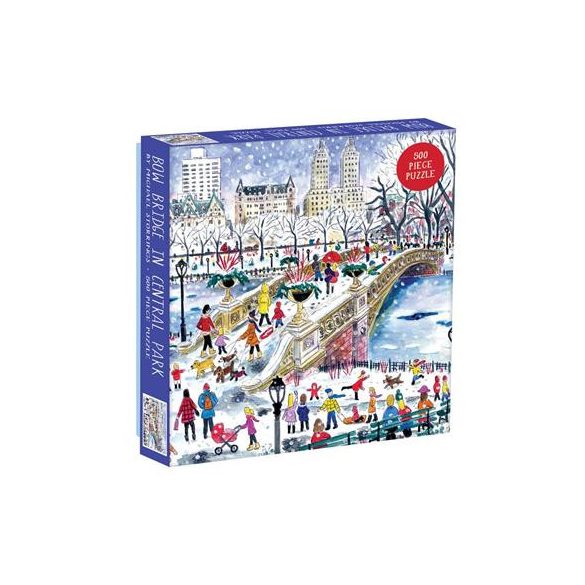 Michael Storrings Bow Bridge In Central Park 500 Piece Puzzle-56863