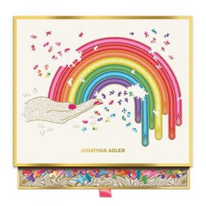 Jonathan Adler Rainbow Hand 750 Piece Shaped Puzzle-62987