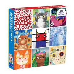 Artsy Cats 500 Piece Family Puzzle-61072