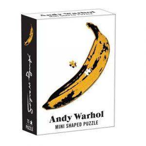 Andy Warhol Mini Shaped Puzzle Banana-59987