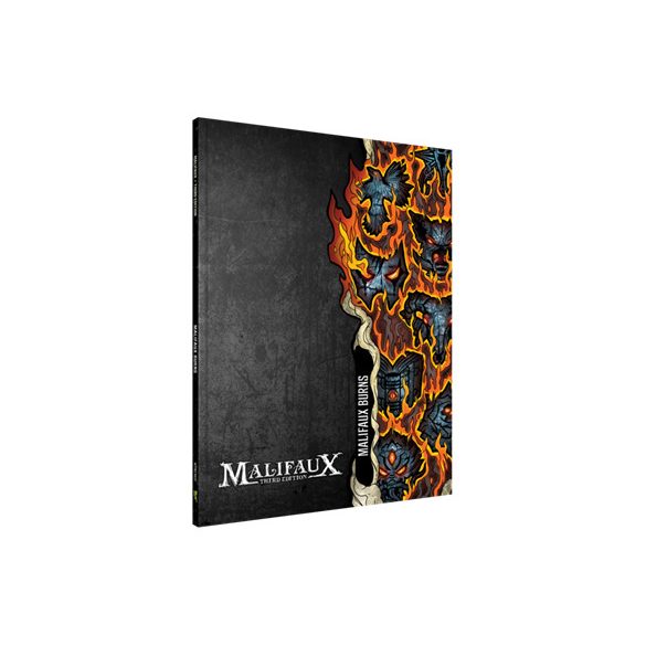 Malifaux 3rd Edition - Malifaux Burns Expansion Book - EN-WYR23031