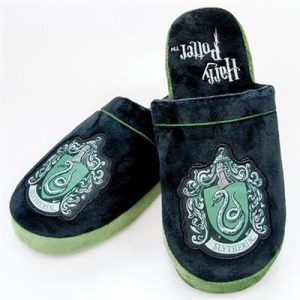 Harry Potter Slytherin Mule Slippers Adult Large (41-44)-91278