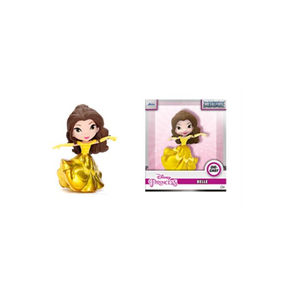 Disney Princess Gold Gown Belle 4"Figure-253071006