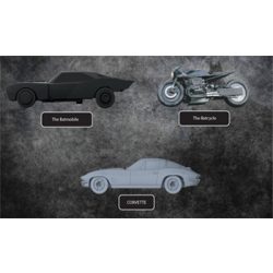 Batman 3-Pack Nano Cars-253211003