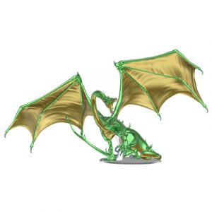 D&D Icons of the Realms: Adult Emerald Dragon Premium Figure-WZK96064