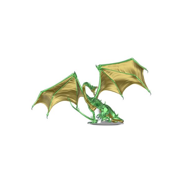 D&D Icons of the Realms: Adult Emerald Dragon Premium Figure-WZK96064