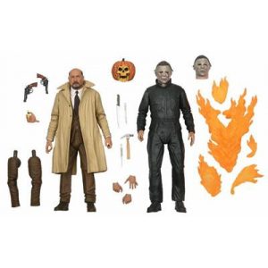 Halloween 2 - 7" Scale Action Figure - Ultimate Michael Myers & Dr Loomis 2-pack-NECA60671