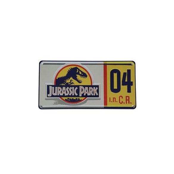 Jurassic Park Replica Numberplate-UV-JP131