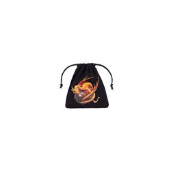 Dragon Black & adorable Dice Bag-BDRA102