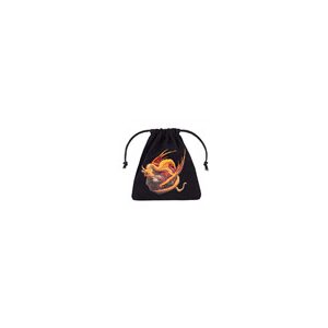 Dragon Black & adorable Dice Bag-BDRA102