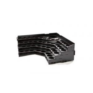 Kraken Wargames Black Paint Rack: Eck Farbregal Top (Citadel)-KWG0523-11