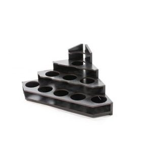 Kraken Wargames Black Paint Rack: Endstück Farbregal (Citadel)-KWG0523-15