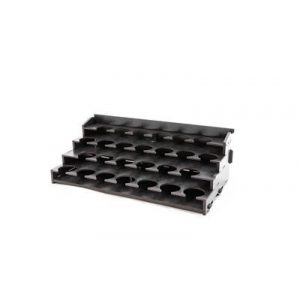 Kraken Wargames Black Paint Rack: Farbregal Top (Pigment)-KWG0523-21