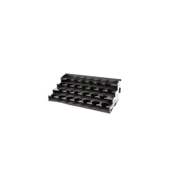 Kraken Wargames Black Paint Rack: Farbregal Top (Pigment)-KWG0523-21