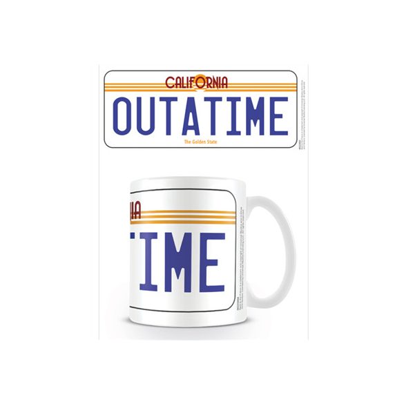 Back To The Future (License Plate) Mug-MG23969