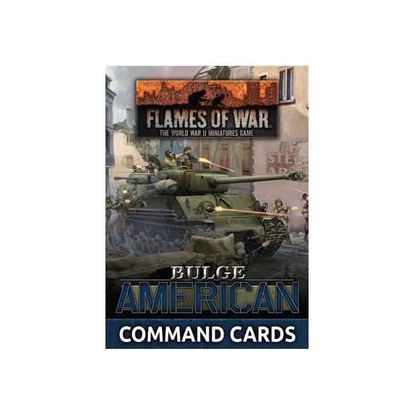 Flames of War - Bulge: American Command Cards - EN-FW270C