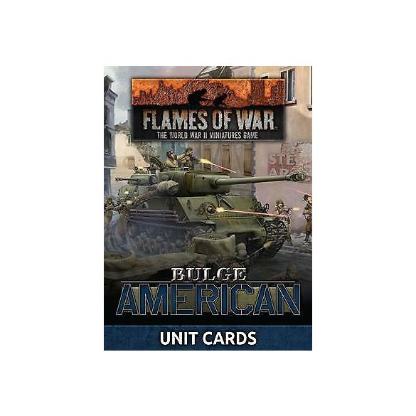 Flames of War - Bulge: American Unit Cards - EN-FW270U