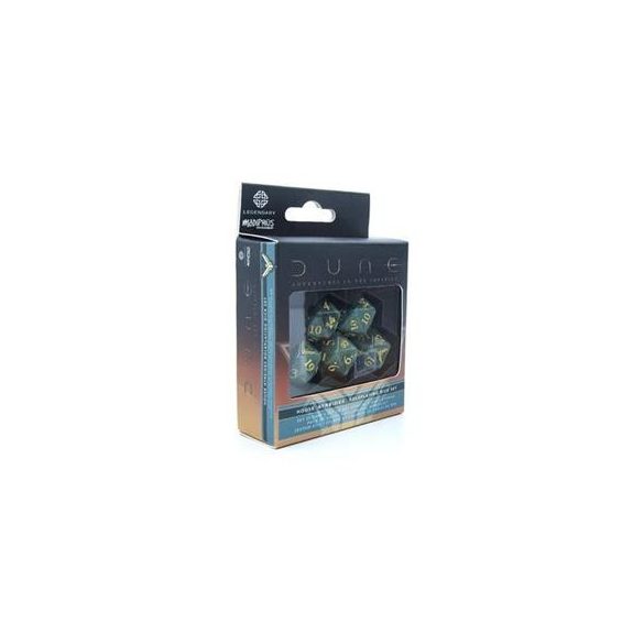 Dune - Adventures in the Imperium Dice Set: Atreides-MUH052169