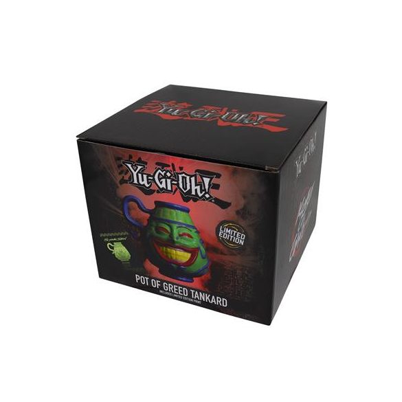 Yu-Gi-Oh! Pot of Greed Limited Edition Collectible Tankard-KON-YGOPOG