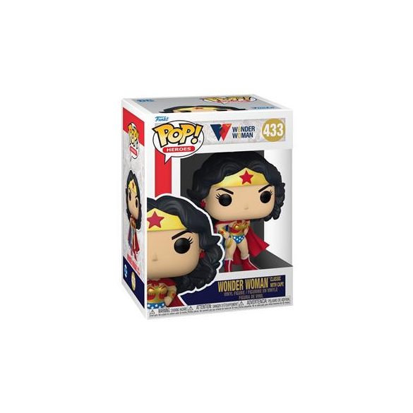 Funko POP! Heroes: WW 80th - WW (ClassicW/Cape)-FK55008