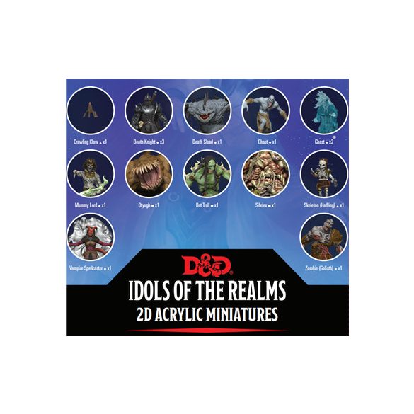 D&D Idols of the Realms: Boneyard: 2D Set 1 - EN-WZK94510