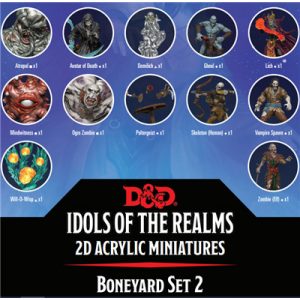 D&D Idols of the Realms: Boneyard: 2D Set 2 - EN-WZK94511