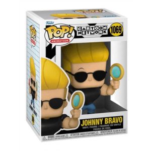 Funko POP! Animation: Johnny Bravo- Johnny w/Mirror & Comb-FK57789