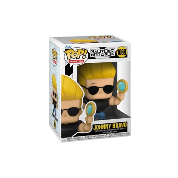 Funko POP! Animation: Johnny Bravo- Johnny w/Mirror & Comb-FK57789