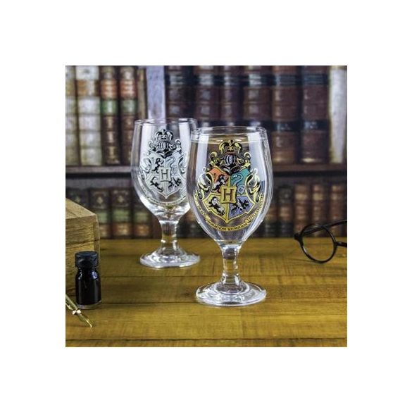 Harry Potter -  Hogwarts Colour Change Water Glass-PP4259HPV3