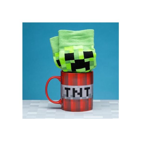 Minecraft Ceramic Mug and Socks Set-PP7530MCF