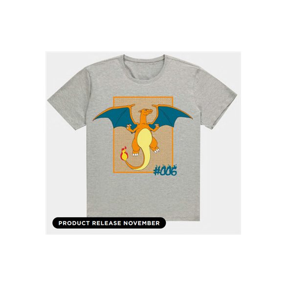 Pokémon - Charizard Short Sleeved T-shirt-TS450555POK-L