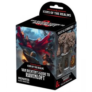 D&D Icons of the Realms Minis: Van Richten's Guide to Ravenloft (Set 21) 8 Ct. Booster Brick - EN-WZK96065