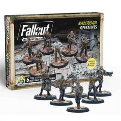 Fallout: Wasteland Warfare - Railroad: Operatives - EN-MUH052221