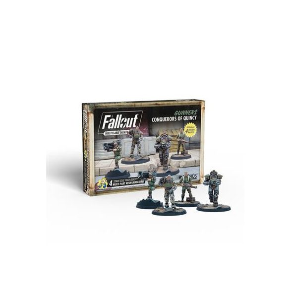 Fallout: Wasteland Warfare - Gunners: Conquerors of Quincy - EN-MUH052220