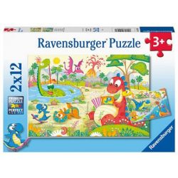 Ravensburger Puzzle - Lieblingsdinos - 2x12pc-05246
