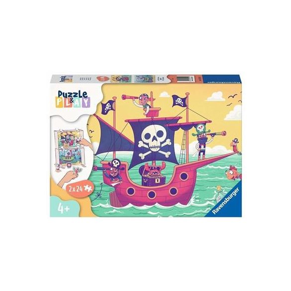 Ravensburger Kinderpuzzle - Pirates/underwater 2 - 24pc-05592