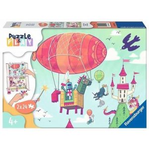 Ravensburger Kinderpuzzle - Castle 2 - 2x24pc-05596